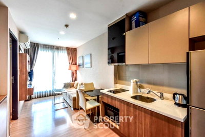 คอนโดให้เช่า : คอนโด 1 ห้องนอน ชั้น 28 Rhythm Sathorn ใกล้ BTS สะพานตากสิน (ID 1889145)
