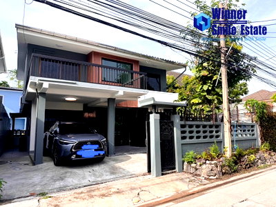 Houses for rent Bangkok : House for Rent near Central Ladprao soi Vibhavadi 17 near main road 700 m