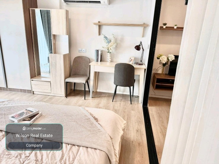 รูป 🏙️ ให้เช่า 𝗞𝗔𝗩𝗘 𝗧𝗢𝗪𝗡 𝗦𝗣𝗔𝗖𝗘 | ระเบียงยื่น ✨ | 29 ตร.ม. | ตึก B ชั้น 5 | ใกล้ ม.กรุงเทพ รังสิต - รูปที่ 8/39