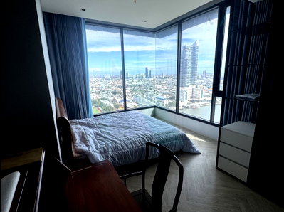 Condos for rent : 🔺 For Rent Condo CHAPTER CHAROENNAKHORN-RIVERSIDE Building 1, Floor 31,3 bed room, Room size 151 sqm