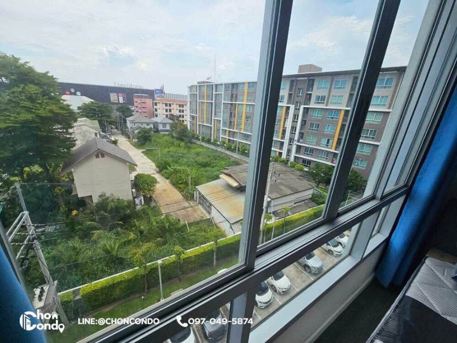 รูป DCondo ดีคอนโด ชั้น6 ตึกD  ------------วิวโล่ง------------Tel 097-049-5874 (Line: @choncondo มี@ด้วย) - รูปที่ 9/12