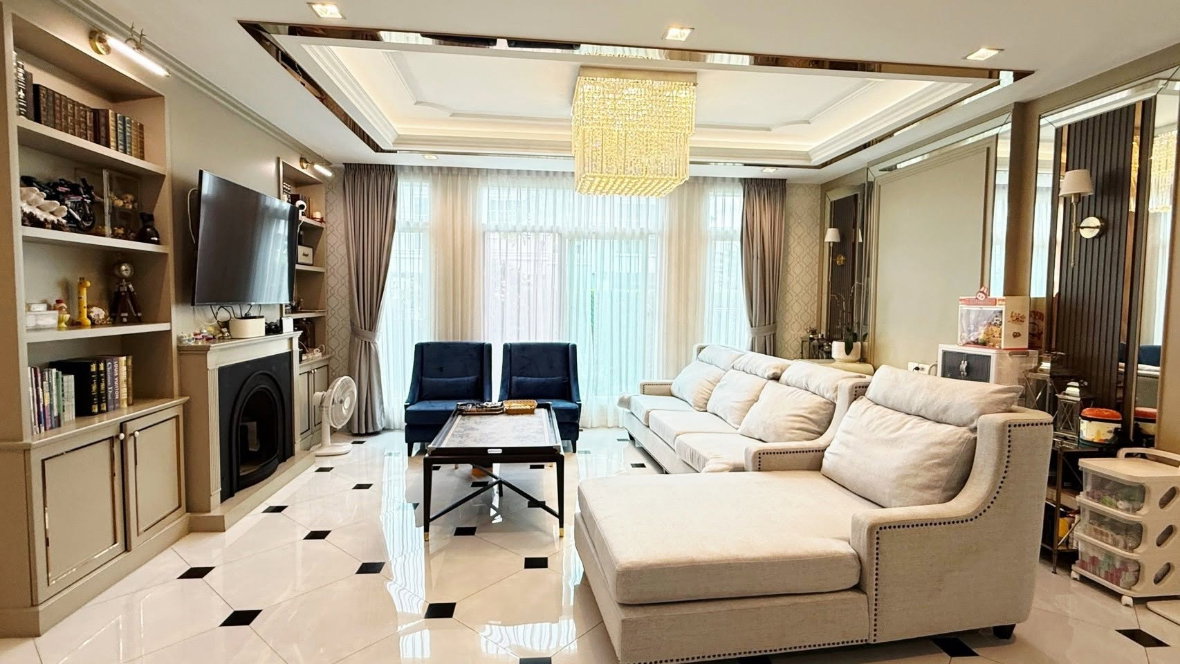 รูป ขายบ้าน 2 ชั้น โครงการหมู่บ้านลัดดารมย์ อิลิแกนซ์ ศาลากลาง - รูปที่ 3/14