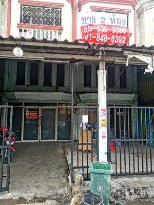 อาคารพาณิชย์ กรุงเทพมหานคร : อาคารพาณิชย์ 2 ตึกติดกัน ติดถนน ใกล้ตลาดเอซีสายไหม (AC market) ใกล้ซอยสายไหม 15