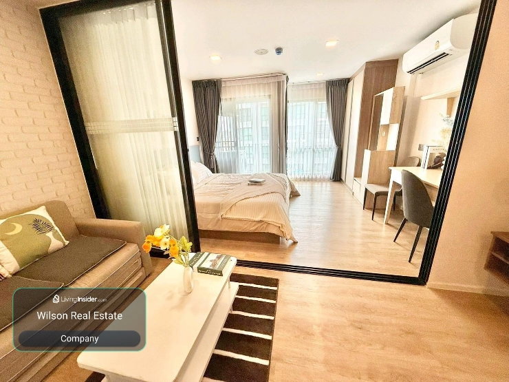 รูป 🏙️ ให้เช่า 𝗞𝗔𝗩𝗘 𝗧𝗢𝗪𝗡 𝗦𝗣𝗔𝗖𝗘 | ระเบียงยื่น ✨ | 29 ตร.ม. | ตึก B ชั้น 5 | ใกล้ ม.กรุงเทพ รังสิต - รูปที่ 9/39