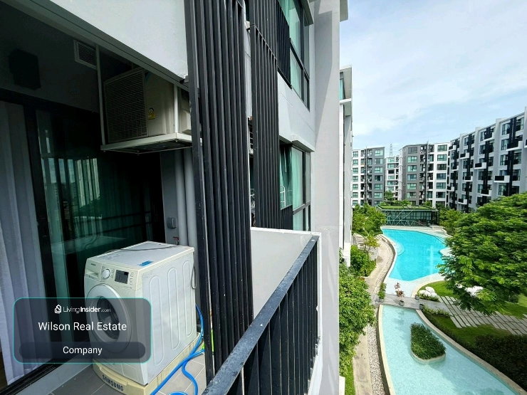 รูป 🏙️ ให้เช่า 𝗞𝗔𝗩𝗘 𝗧𝗢𝗪𝗡 𝗦𝗣𝗔𝗖𝗘 | ระเบียงยื่น ✨ | 29 ตร.ม. | ตึก B ชั้น 5 | ใกล้ ม.กรุงเทพ รังสิต - รูปที่ 34/39