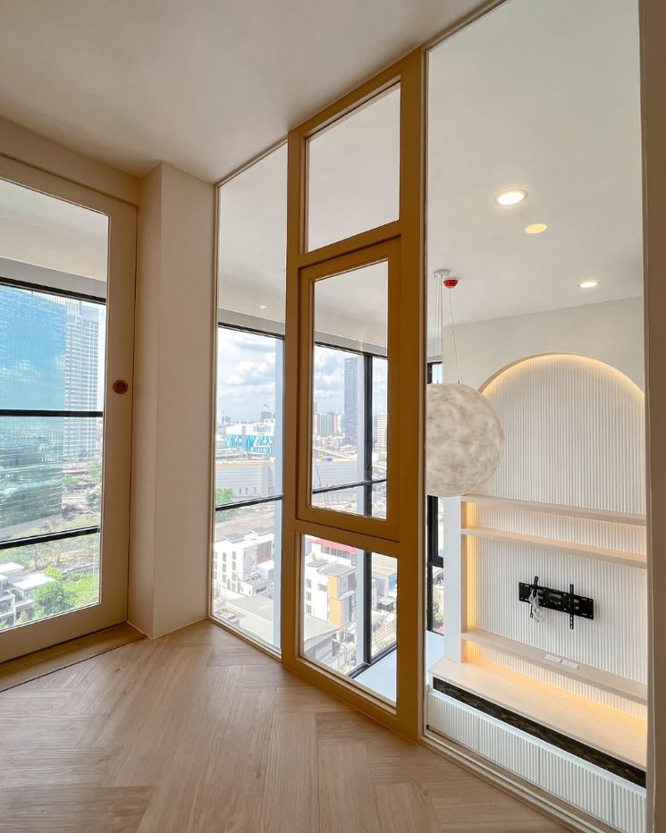 รูป 🌷Knightbridge space รัชโยธิน   ห้อง Duplex เป็นคอนโด 2 ชั้น 🏬 / มีชั้นลอย  *ติด BTS พหลโยธิน 24 ติดแบบอยู่หน้าคอนโดเลย*🌷 - รูปที่ 13/14