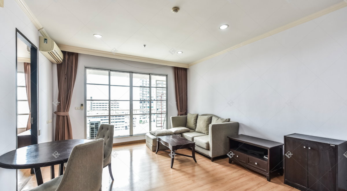 🔥 Available Rent🔥 Baan Klang Krung Siam Pathumwan 1B1B 57 sqm. 23K/Month Call Ms.Angel(Aumi)0658209572
