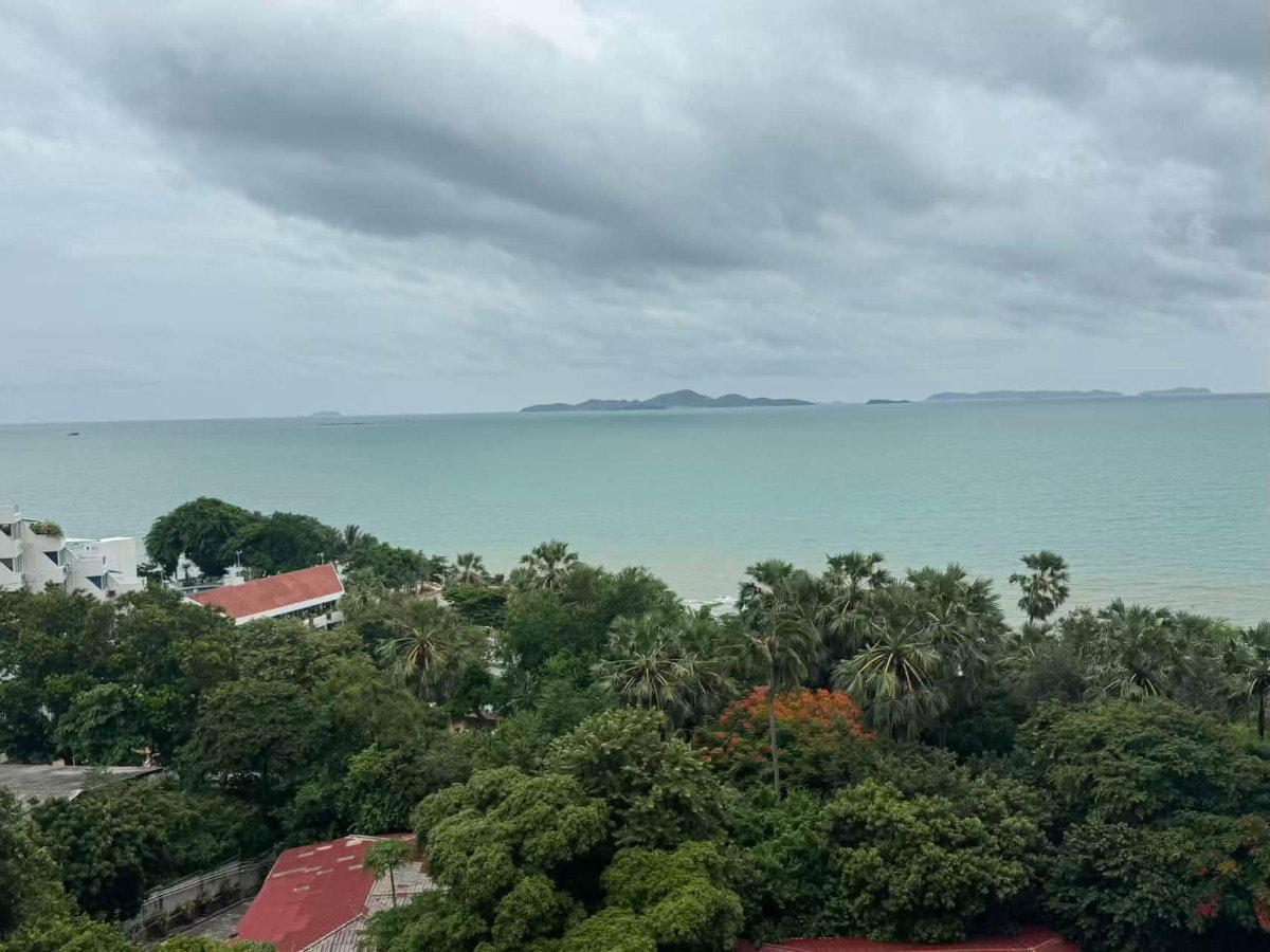รูป คอนโดสุดหรูติดหาดวงศ์อมาตย์ เดอะปาล์ม คอนโดติดชายหาดไม่มีถนนคั่นกลาง โควต้าต่างชาติ วิวทะเล - รูปที่ 3/10