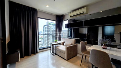 Condos for rent : 🔥🔥🔥 FOR RENT condo , RHYTHM Asoke , nice view , high floor , MRT-Phra Ram 9 , Makkasan , Rat Thewi , Bangkok , CX-05874 ✅ Live chat with us ADD LINE @connexproperty ✅ 🔥🔥🔥