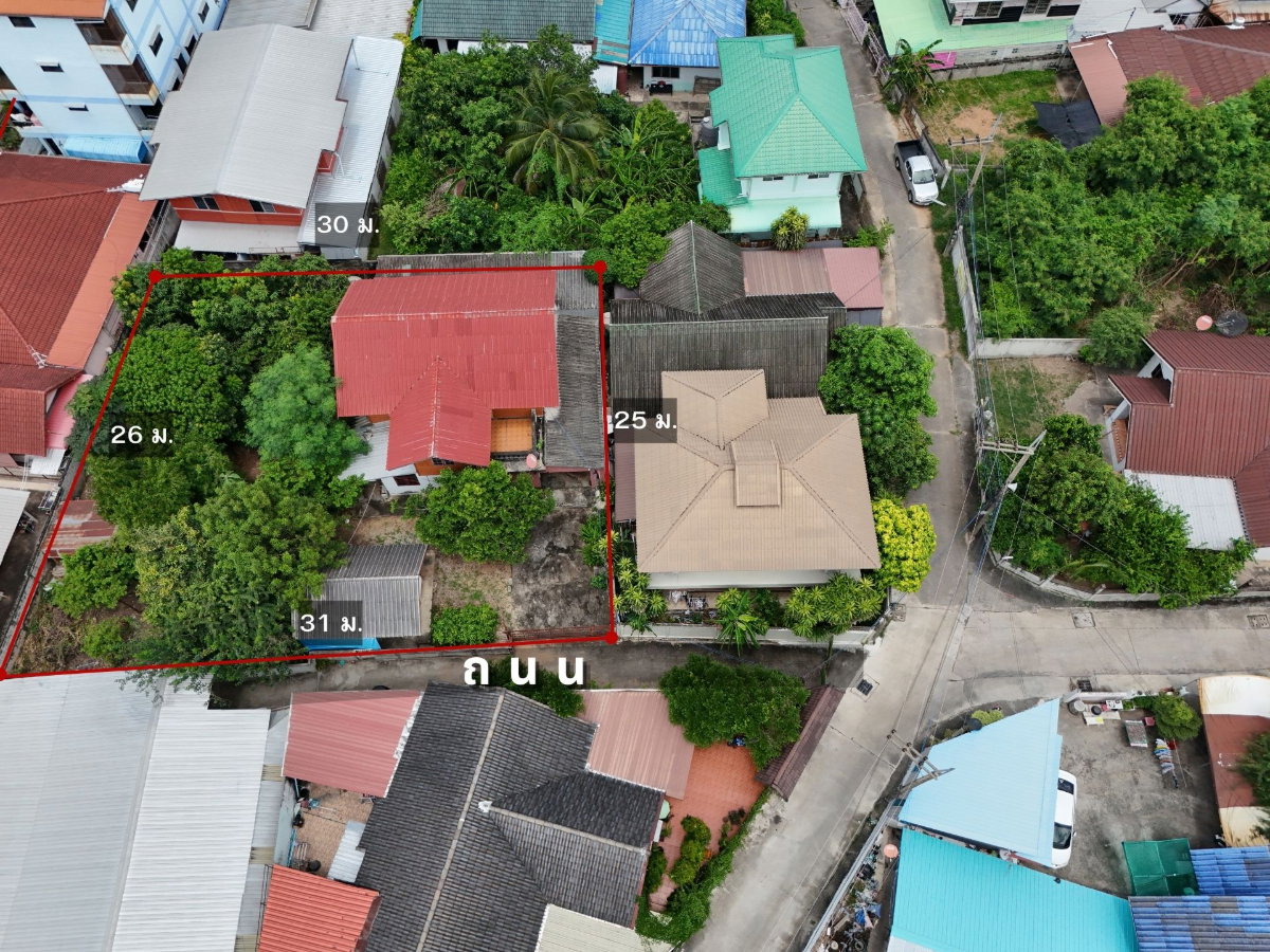 รูป ขายที่ดิน ซอยโพธิสาร 19 ใกล้บึงแก่นนคร เพียง 800 เมตร เนื้อที่ 196.3 ตร.วา พร้อมบ้านไม้ ต.ในเมือง ขอนแก่น - รูปที่ 1/3