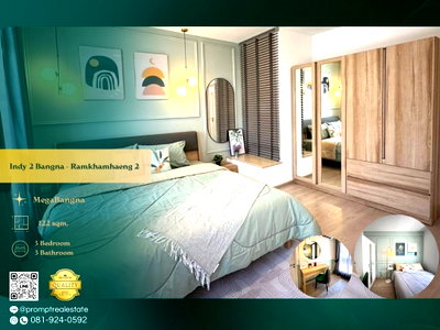 Houses for rent Ramkhamhaeng Road : IJ03810 - Indy 2 Bangna - Ramkhamhaeng 2 : MegaBangna 