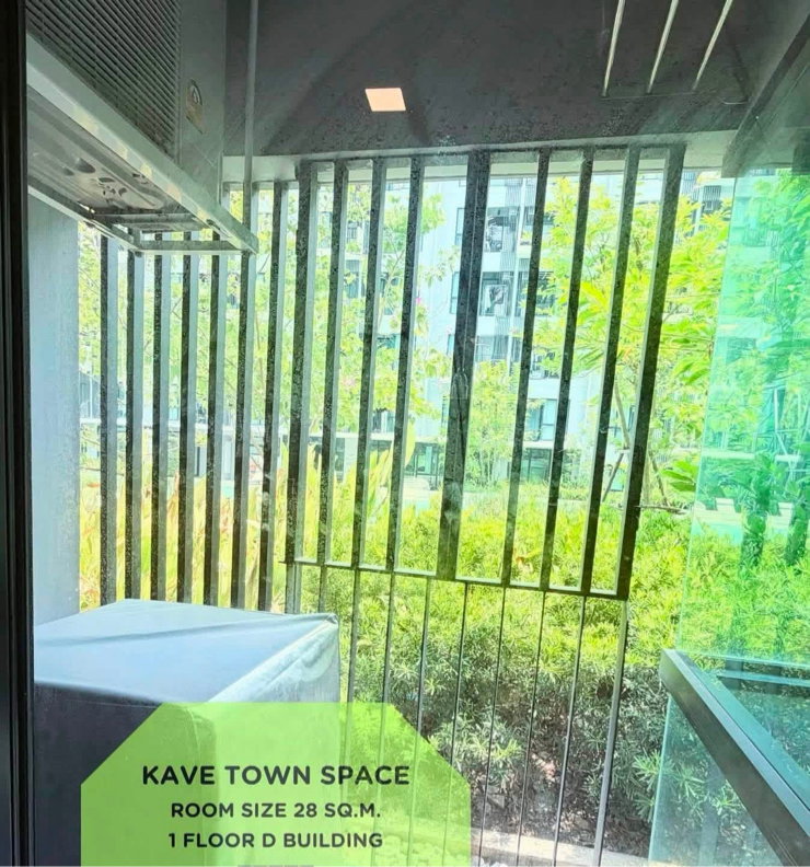 picture 📍 For Rent: Kave Space 🏢Building D,  Floor 1 📐 28 sq.m. Pool view  - 5/6