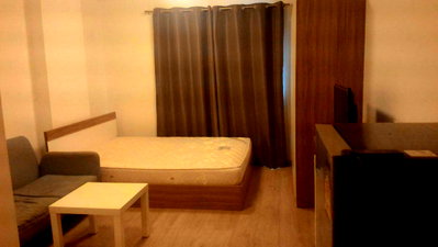 Condos for sale : P-97576 Fully Furnished Studio 7th Fl. City View with Washing Machine Elio Sukhumvit 64 Line@easythaihome 085-592-2897