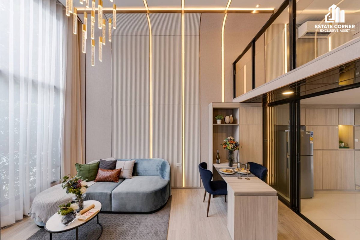 picture Condo for Sale: Origin Place Phetkasem – High-Ceiling 'Duo Space' Unit on the 17th Floor.  - 6/9
