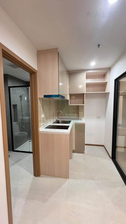 รูป 🚩 ให้เช่าคอนโด เดอะ ลิฟวิ่น รามคำแหง อาคาร B ชั้น 12A 1 ห้องนอน ขนาด 32 ตรม ใกล้ The Mall บางกะปิ - รูปที่ 7/8