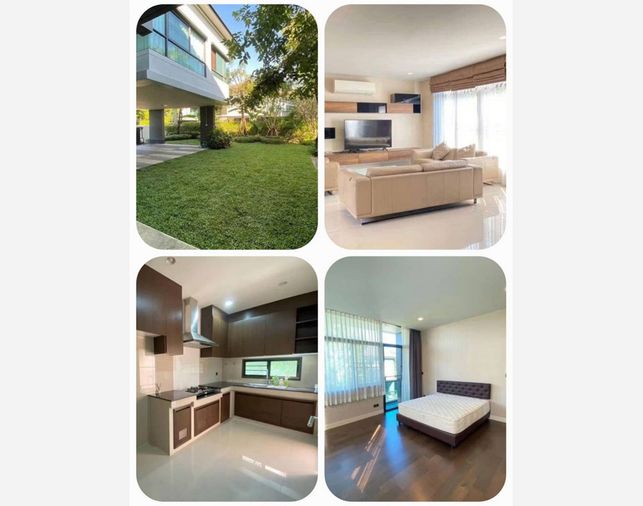 3-bed house for rent, 287 sqm, 120 sq wah, Setthasiri Krungthep Kreetha