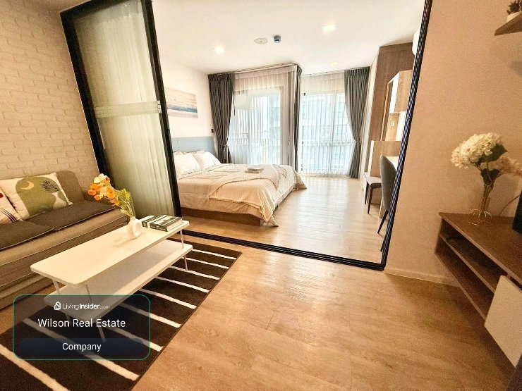 รูป 🏙️ ให้เช่า 𝗞𝗔𝗩𝗘 𝗧𝗢𝗪𝗡 𝗦𝗣𝗔𝗖𝗘 | ระเบียงยื่น ✨ | 29 ตร.ม. | ตึก B ชั้น 5 | ใกล้ ม.กรุงเทพ รังสิต - รูปที่ 12/39