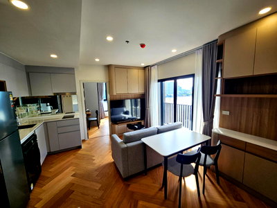 Condos for rent : PFD-09157 Condo for rent, New Riverest Ratburana, Chao Phraya River view. Connect Rama 3-Sathorn🌊🏙️