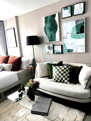 Condos for rent : 🎉 For Rent Condo ATMOZ OASIS ONNUT Building 1, Floor 4,Studio, Room size 26 sqm