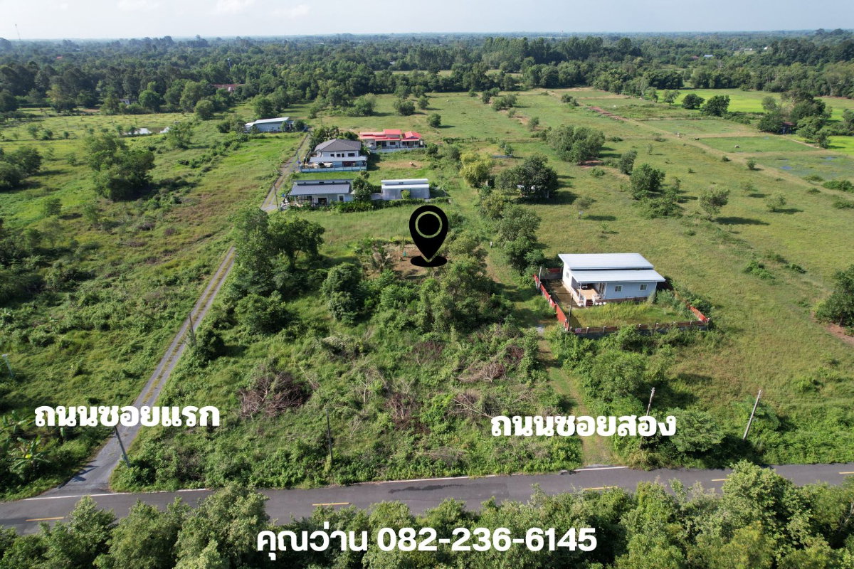 รูป ขายที่ดิน 100 ตารางวา  ถมแล้วเต็มพื้นที่ มีโฉนดครุฑแดง ถนนสาธารณประโยชน์ ตำบลพรหมณี - รูปที่ 13/33