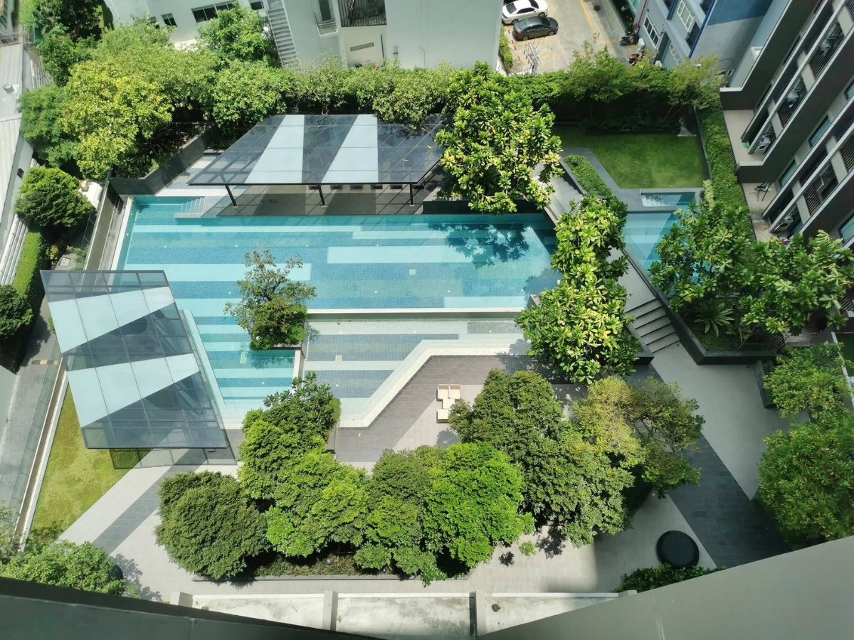 รูป ***  ให้เช่าคอนโด : นิช ไพรด์ ทองหล่อ-เพชรบุรี 1 นอน ห้องสวย เฟอร์ครบบิวท์อิน วิวสระ (The Niche Pride Thonglor-Phetchaburi) *** - รูปที่ 13/13
