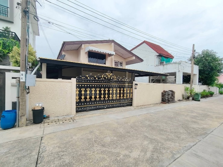 รูป ให้เช่า บ้านเดี่ยวหลังใหญ่ 2 ชั้น 76 ตร.ว. 🌟 ทำเลทอง ย่านห้วยขวาง เหม่งจ๋าย สุทธิสาร 🌟 ประชาราษฎร์บำเพ็ญ 24 ใกล้ MRT ห้วยขวาง - รูปที่ 3/10