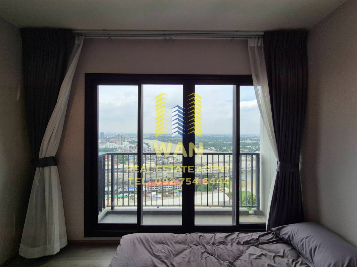 รูป ให้เช่า คอนโด The politan rive ชั้น 32 ขนาด 31 ตร.ม. วิวแม่น้ำ ราคาประหยัด - รูปที่ 1/11