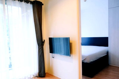 Condos for rent : Lumpini Ville Sukhumvit 109-Baring | 1 bed 30 Sq.m. | 2nd Floor Building B1 | **Rent 9,000 THB** BTS Bearing | Viewing Add Line ID: @property.ma