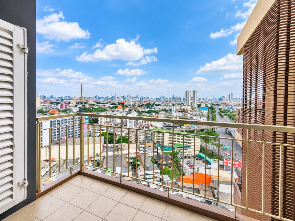 รูป 🌆 ชั้น 20 วิวเมืองเปิดโล่ง มองเห็นสะพานพระราม 8 และ Skyline กรุงเทพฯ - รูปที่ 10/18