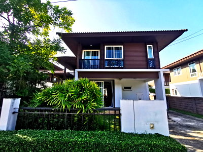 เช่าบ้านเดี่ยว ม.เทคโนโลยีราชมงคลล้านนา วิทยาเขตภาคพายัพ (เจ็ดยอด) : 🏡 บ้านเดี่ยว 2 ชั้นให้เช่า โครงการ   #ASS-H0512 
