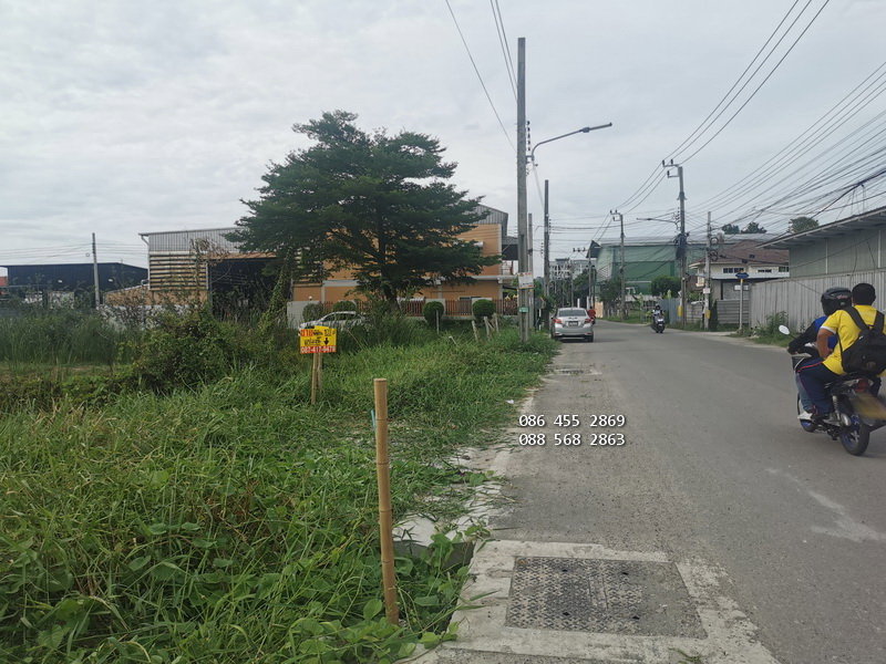 รูป ขายด่วน ที่ดินเปล่า 103 ตรว. อยู่ซอยศรีด่าน22-ถนนศรีนครินทร์ ใกล้แม็คโคร รร.นานาชาติไทย-สิงคโปร์ รถไฟฟ้าสถานีศรีแบริ่ง - รูปที่ 7/10