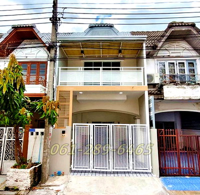 ทาวน์โฮม นนทบุรี : DE. เพียง 1,690,000 บาท เท่านั้น  บ้านสวย 3 ห้องนอน  มีระเบียงหน้าบ้าน  #หมู่บ้านมนวดี  ถนนวัดลาดปลาดุก บางบัวทอง   ใกล้เซ็นทรัล เวสเกต