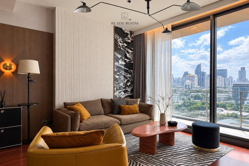 ðĨ For Rent !!ðĨKHUN by YOO inspired by Stark, 2 bedroom, 2 bathroom, high floor 10++ !! Code C20240400025 furnished, ready to move inðĢðĢ