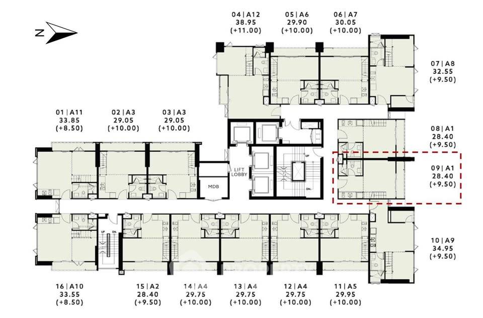รูป ขายคอนโด 1 ห้องนอน The Reserve Phahol-Pradipat ใกล้ BTS สะพานควาย (ID 3127175) - รูปที่ 15/15