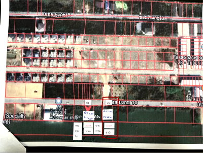 ที่ดิน คลองหลวง ปทุมธานี : ซอยบงกช10 ขายที่ดิน1งานกว้าง17เมตรยาว24เมตร