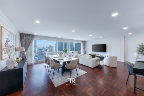 🔥 ให้เช่า Sukhumvit Suite | 80,000 บาท/เดือน | ห้องใหญ่ 200 ตร.ม. ใจกลางสุขุมวิท | 3 ห้องนอน 3 ห้องน้ำ | ชั้น 24 | ทำเลนานา | TR0177 | Line @500vvzzy