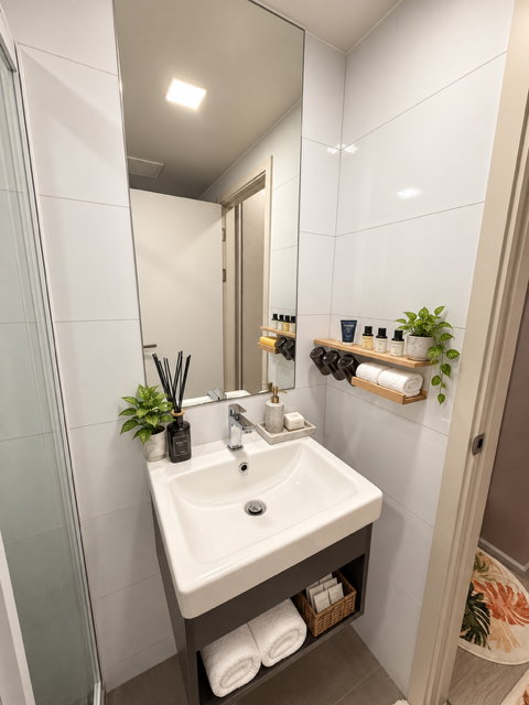 รูป ให้เช่า >>Atmoz Oasis Onnut l วิวสระสวยที่สุด 1ห้องนอน 28 SQM. l ตกแต่งสวยพร้อมเครื่องใช้ไฟฟ้า - รูปที่ 10/11