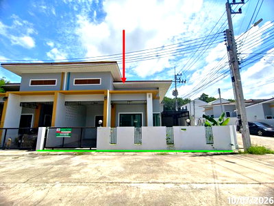 บ้านเดี่ยว 43.9 ตร.วา เดอะ คันทรี่ โมเดิร์นโฮม ปลวกแดง ระยอง 1.7M