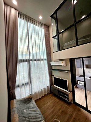 คอนโดให้เช่า : 🔺 ให้เช่าคอนโด โมดิซ ไรห์ม รามคำแหง อาคาร 1 ชั้น 28 Duplex ขนาด 33.00 ตรม ใกล้ MRT RAMKHAMHAENG