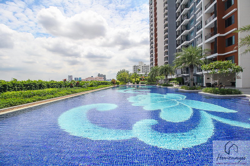 รูป ชั้น 7 อาคาร D 2 ห้องนอน Artisan Ratchada ใกล้ MRT ศูนย์วัฒนธรรมแห่งประเทศไทย - รูปที่ 3/3