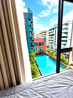 Condos for rent : 🎉 For Rent Condo CYBIQ RATCHADA 32 Building 1, Floor 5,1 bed room, Room size 28 sqm