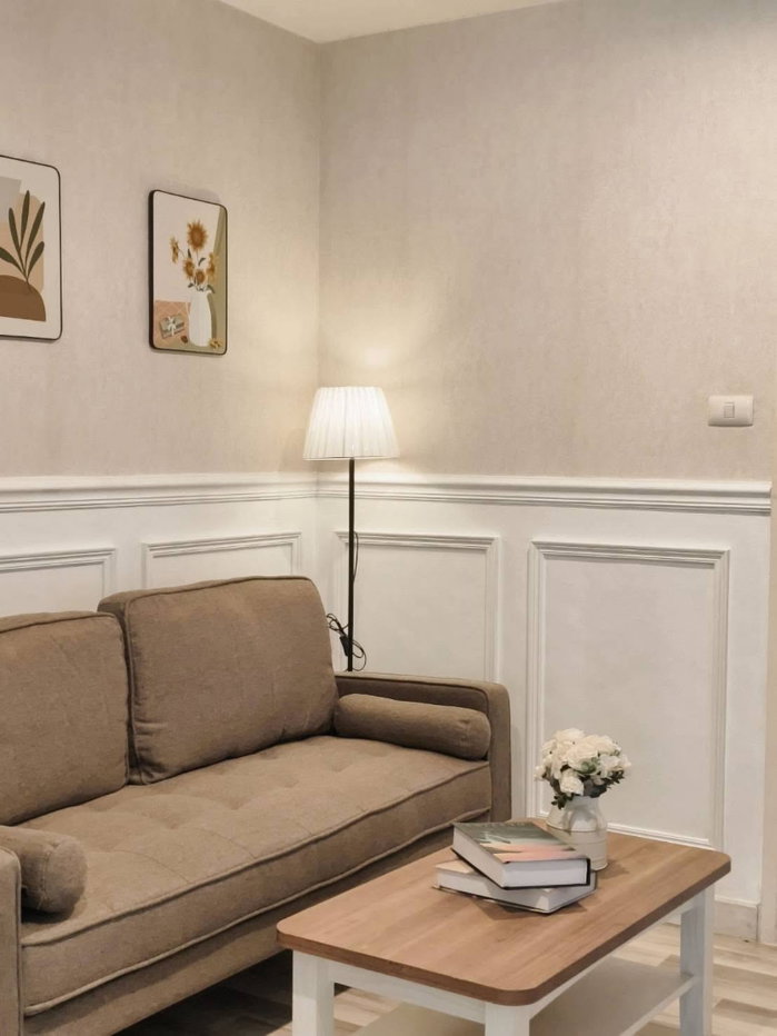 picture For rent !!  The Cube Plus Chaengwattana  | 9K. per month |  31 Sq.m.  1Bed1Bath  8th Floor "D" Building - 9/13