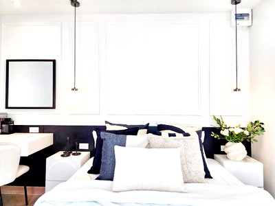 ขายคอนโด : คอนโด 2 ห้องนอน พร้อมเข้าอยู่ รีโนเวทสวยมาก 