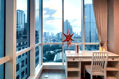 Condos for sale : LTHC16175 - Luxury Condo FOR SALE The Room Sathorn 78 sqm. 2 Beds 2 Baths Near BTS Surasak & Saint Louis 12.5MB