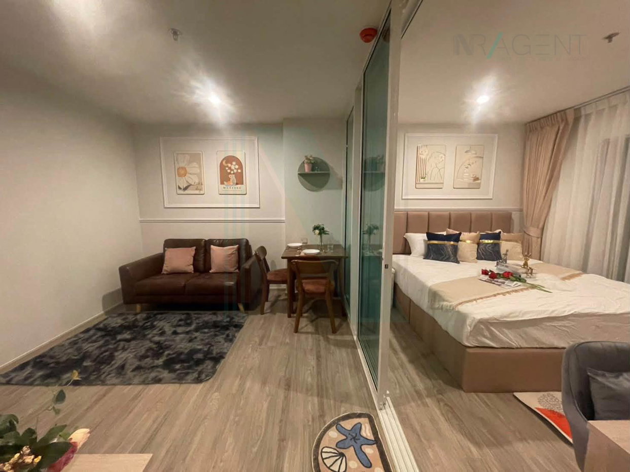 รูป 🔺 ให้เช่าคอนโด รีเจ้นท์ โฮม บางนา อาคาร A ชั้น 10 1 ห้องนอน ขนาด 28.00 ตรม ใกล้ BTS บางนา - รูปที่ 7/8