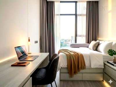 Condos for rent : 🔺 For Rent Condo THE LINE SUKHUMVIT 101 Building 1, Floor 9,1 bed room, Room size 33 sqm