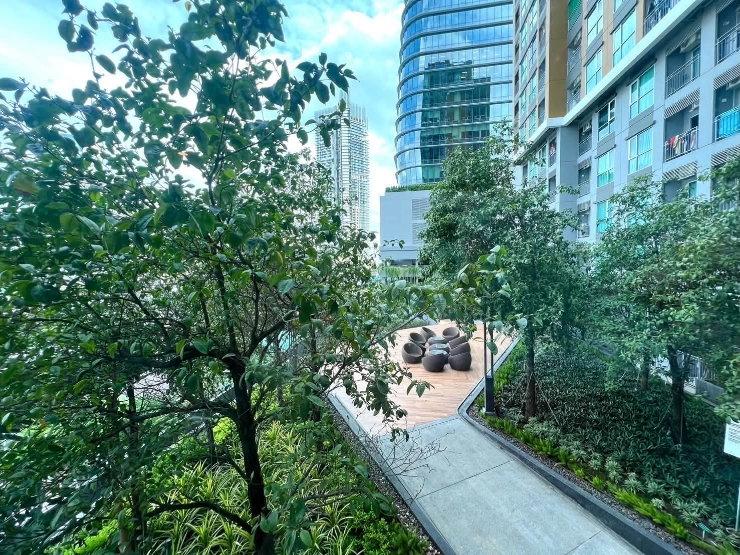รูป  Lumpini Place Rama 3 - Riverine | 1 Bedroom | 1 Bathroom | 25 sq.m. | 12,000 THB/month - รูปที่ 6/6