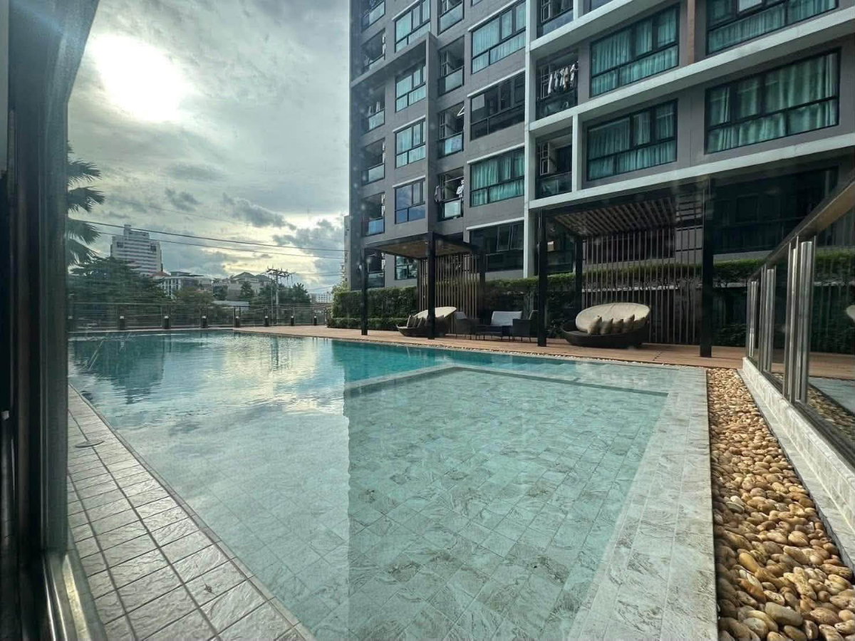 รูป 🟢ห้องสวย!! พร้อมเข้าอยู่!! 🟢เดอะคิวบ์ พรีเมียม รัชดา 32 ✨1 ห้องนอน📍ใกล้ MRT ลาดพร้าว สอบถาม📱ADD LINE @572aurac แอดมินตอบไว✨ - รูปที่ 10/11