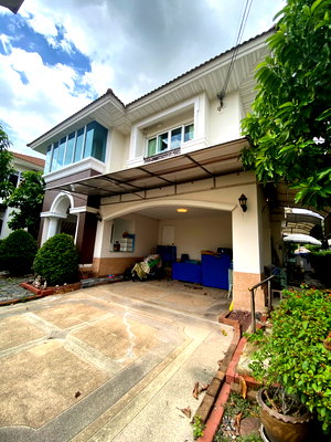 เช่าบ้านเดี่ยว สมุทรสาคร : RPP090🏡ให้เช่า หมู่บ้านเดอะแกรนด์ พระราม 2 บ้านใหญ่ ที่ดิน 72 ตร.ว.✨