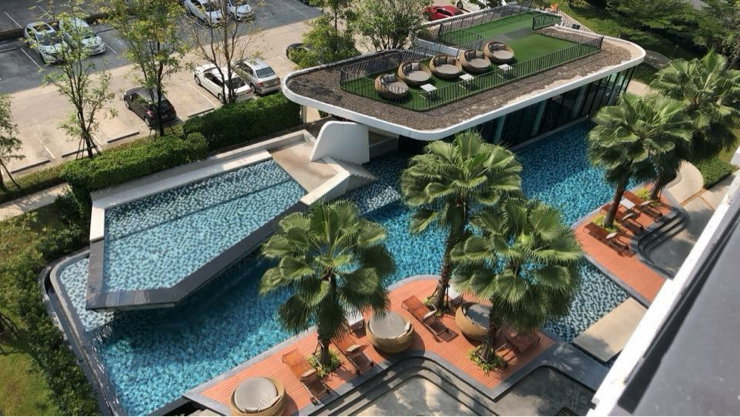 picture For Rent: Elio Del Ray Sukhumvit 64 | 1 Bedroom 34 sq.m. | Pool View - 20/20